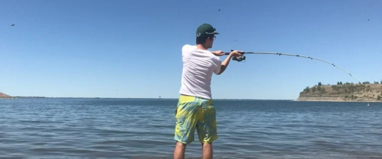 Mitchell Seaworth fishing